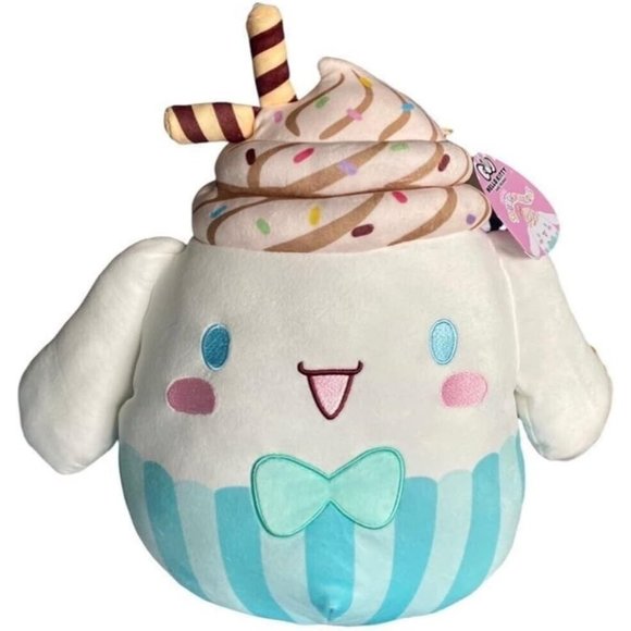 SQUISHMALLOWS Hello Kitty CINNAMOROLL 12" Ice Cream Sweet Treat Plush 2023 NWT!! - Picture 1 of 8